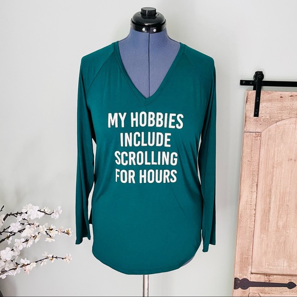 Torrid Class Fit Raglan Tee Size 0X - Picture 2 of 3